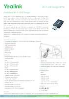 Datasheet for Yealink 1300061, EAN: 6938818302174