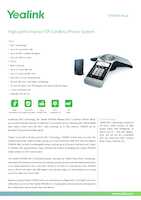 Datasheet for Yealink 1304004, EAN: 6938818303119