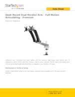 Datasheet for Startech.com ARMDUAL30, EAN: 0065030863759