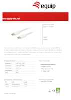 Datenblatt zu Equip 128352, EAN: 4015867205136