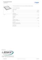 Datasheet for Hager FZ895SD, EAN: 3250612794348