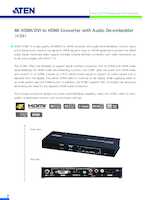 Datasheet for Aten VC881-AT-G, EAN: 4719264647468