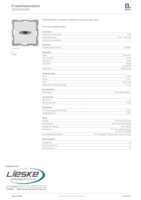 Datasheet for Berker 3315416089, EAN: 4011334341789