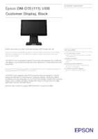 Datasheet for Epson A61CH62111