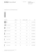 Datenblatt zu Gira 111423, EAN: 4010337084297