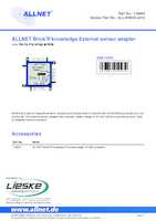 Datasheet for Allnet ALL-BRICK-0412, EAN: 4038816050434