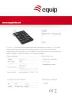 Datenblatt zu Equip 245205, EAN: 4015867221433