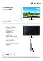 Datenblatt zu Samsung LS27AM504NUXEN, EAN: 8806090755668
