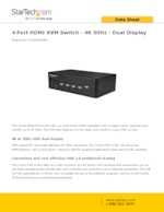 Datenblatt zu Startech.com SV431DHD4KU, EAN: 0065030840095