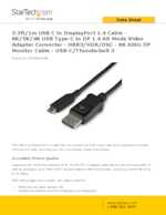 Datasheet for Startech.com CDP2DP141MB, EAN: 0065030881753