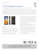 Datenblatt zu Zebra TC7301-0T1K4B1000-A6, EAN: 5715063222409
