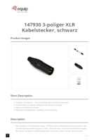 Datenblatt zu Equip 147930, EAN: 4015867243060