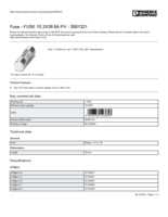 Datenblatt zu Phoenix Contact 3061321, EAN: 4046356523653