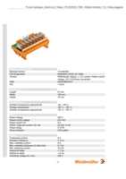 Datenblatt zu Weidmüller 1113561001, EAN: 4032248047611