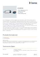 Datenblatt zu Barox VI-00103, EAN: 0841144101938
