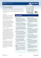 Datenblatt zu Allied Telesis AT-TQM1402-00, EAN: 0767035217239