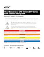 Datasheet for APC SRV72RLBP9A, EAN: 0731304403067