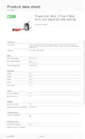 Datasheet for APC PDM332IEC-30R-320, EAN: 0731304265610