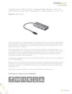 Datasheet for Startech.com HB31C3A1CB, EAN: 0065030877886