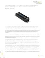 Datasheet for Startech.com HB30A10AME, EAN: 0065030881869