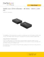 Datasheet for Startech.com ST121HD20L, EAN: 0065030882637
