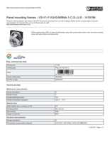 Datenblatt zu Phoenix Contact 1419184, EAN: 4046356540377