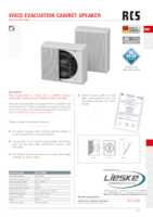 Datasheet for RCS Audio-Systems BC-512 EN, EAN: 4250458258171