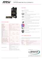Datenblatt zu MSI S78-440L1G0-P83, EAN: 4711377105590