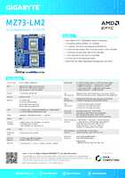 Datasheet for Gigabyte 9MZ73LM2NR-000