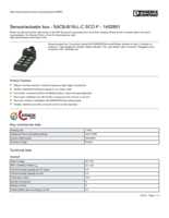 Datenblatt zu Phoenix Contact 1452851, EAN: 4046356553711