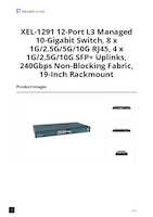 Datasheet for LevelOne XEL-1291, EAN: 4015867242988