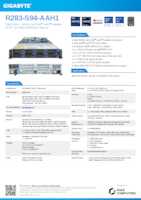 Datasheet for Gigabyte 6NR283S94DR000ABH1