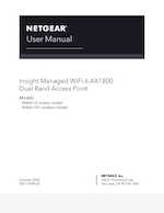 Datasheet for Netgear WAX610-100EUS, EAN: 0606449149227