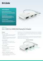 Datasheet for D-Link DUB-V310, EAN: 0790069450457