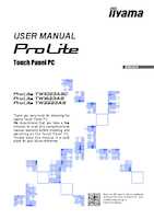 Datasheet for Iiyama TW1023ASC-B3P