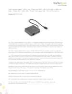 Datasheet for Startech.com DKT31CHVL, EAN: 0065030887779