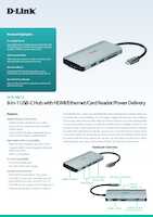 Datasheet for D-Link DUB-M810, EAN: 0790069450471