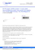 Datasheet for Allnet ALL-RJ45-Magnet, EAN: 4038816193971