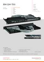 Datasheet for RACKMOUNT.IT RM-SW-T11I, EAN: 8720297442247