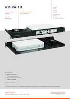 Datasheet for RACKMOUNT.IT RM-PA-T11, EAN: 8720297440267