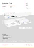 Datasheet for RACKMOUNT.IT RM-FR-T23, EAN: 8720297441431
