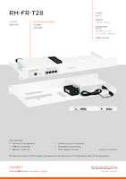 Datasheet for RACKMOUNT.IT RM-FR-T28, EAN: 8720297441943