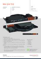 Datenblatt zu RACKMOUNT.IT RM-SW-T12, EAN: 8720297442094