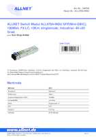 Datasheet for Allnet ALL4794-INDU, EAN: 4038816106483