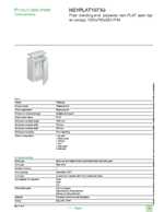 Datasheet for Schneider Electric NSYPLAT1073G, EAN: 3606480775215