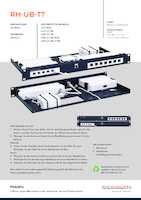 Datenblatt zu RACKMOUNT.IT RM-UB-T7, EAN: 8720297441387