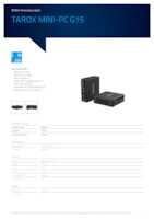Datenblatt zu TAROX 2502951, EAN: 4250154120970