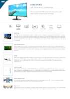 Datasheet for AOC 24B2XH/EU, EAN: 4038986147170