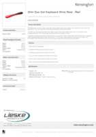 Datasheet for Kensington K62442WW