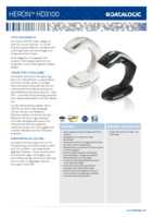Datasheet for Datalogic HD3130-BKK1B